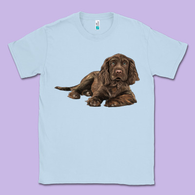 Sussex Spaniels Llustrations Classic Tee Designed By Lillyallendesigns