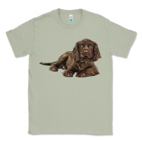 Matcha Sussex Spaniels llustrations Classic Tee - LillyAllenDesigns