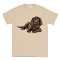 Mushroom Sussex Spaniels llustrations Classic Tee - LillyAllenDesigns