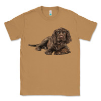 Toasted Coconut Sussex Spaniels llustrations Classic Tee - LillyAllenDesigns