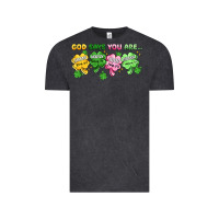 Vintage Black st. patrick's day god says you are Vintage Tee - Artiststas