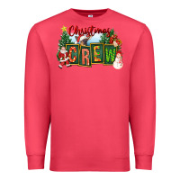Cardinal Christmas Crew Premium Sweatshirt - FaDigitalArtStudio