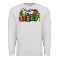 Dove Grey Christmas Crew Premium Sweatshirt - FaDigitalArtStudio
