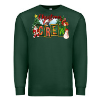 Sports Green Christmas Crew Premium Sweatshirt - FaDigitalArtStudio