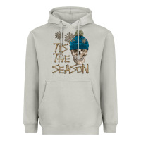 Moon Dust skull tis the season winter Heavyweight Hoodie - FaDigitalArtStudio