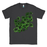 Smoke Botanical Schefflera Illustrations Classic Tee - LillyAllenDesigns