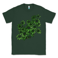 Sports Green Botanical Schefflera Illustrations Classic Tee - LillyAllenDesigns