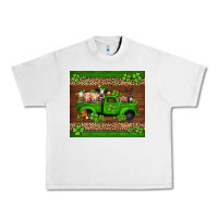 Lunar Rock st Patricks farm animals truck Urban Heavy Tee - Jasminsmagicworld