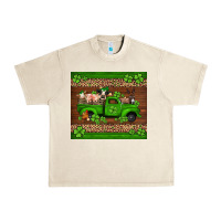 Sandshell st Patricks farm animals truck Urban Heavy Tee - Jasminsmagicworld