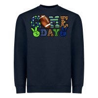 Navy Game day green and blue team color Heavyweight Sweatshirt - HowdyJamesFarm