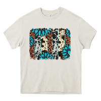 Gemstone Leopard Cowhide Brushstroke Heavy Core Tee | Teevron