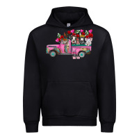 Farm Animals Valentine Truck Urban Hoodie | Teevron