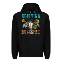 Black adulting is some bullshit Premium Hoodie - OliviaCreatesArt