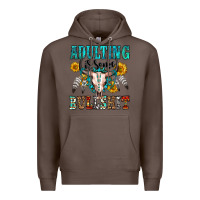 Coffee adulting is some bullshit Premium Hoodie - OliviaCreatesArt