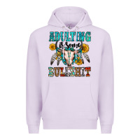 Lilac adulting is some bullshit Premium Hoodie - OliviaCreatesArt