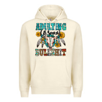 Sandshell adulting is some bullshit Premium Hoodie - OliviaCreatesArt