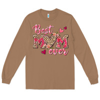 Toasted Coconut Best Mom Ever Long Sleeve Tee - texasbilliewilder