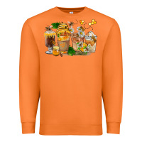 Carrot Honey Bee Coffee Cups Premium Sweatshirt - FaDigitalArtStudio