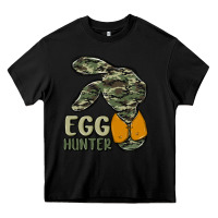 Black egg hunter Heavy Core Tee - MaliasSmallBusiness