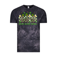 Cloud Black st. patrick's day skeletons drink drank drunk Vintage Tee - Artiststas