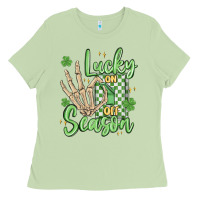 Matcha lucky season Ladies Tee - MaliasSmallBusiness