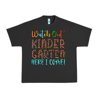 Pigment Black watch out kindergarten here i come! Urban Heavy Tee - JahusDesignShop