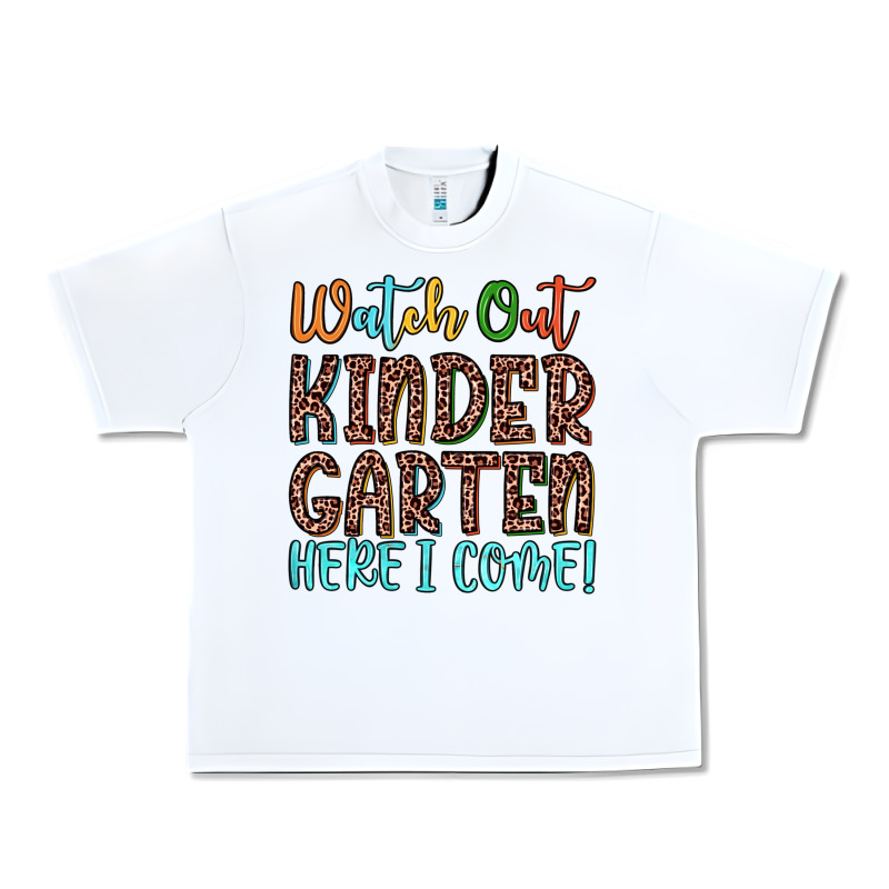 Watch Out Kindergarten Here I Come! Urban Heavy Tee by JahusDesignShop | Teevron