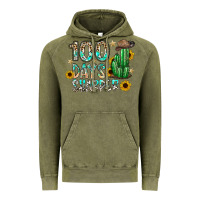 Vintage Olive 100 days sharfer Vintage Hoodie - SublimationCraftShop