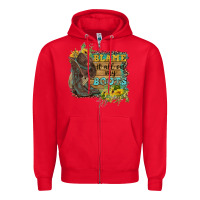 Red Blame It All On My Boots Zipper Hoodie - FaDigitalArtStudio
