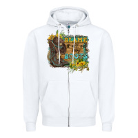 White Blame It All On My Boots Zipper Hoodie - FaDigitalArtStudio