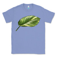 Colony Blue Golden Pothos Leaf Classic Tee - LillyAllenDesigns