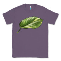 Lavender Golden Pothos Leaf Classic Tee - LillyAllenDesigns