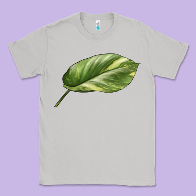 Golden Pothos Leaf Classic Tee Designed By Lillyallendesigns