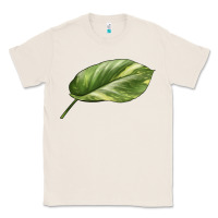 Natural Golden Pothos Leaf Classic Tee - LillyAllenDesigns