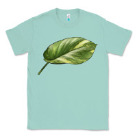 Seafoam Golden Pothos Leaf Classic Tee - LillyAllenDesigns