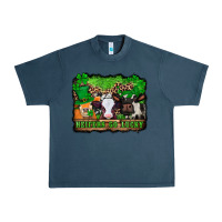 Midnight Navy st patricks cows heifers go lucky Urban Heavy Tee - Jasminsmagicworld