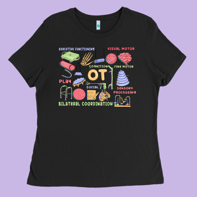 Biliteral Coordintiom Ladies Tee Designed By Maliassmallbusiness