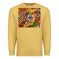 Antique Gold safari patterns tumbler Premium Sweatshirt - BundleAndBundleShop