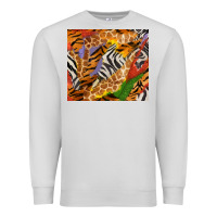 Dove Grey safari patterns tumbler Premium Sweatshirt - BundleAndBundleShop