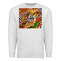Oatmeal Heather safari patterns tumbler Premium Sweatshirt - BundleAndBundleShop