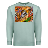 Seafoam safari patterns tumbler Premium Sweatshirt - BundleAndBundleShop