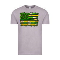 Vintage Zinc st patrick's day american flag Vintage Tee - Artiststas