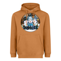 Meerkat Chillin With My Snowmies Heavyweight Hoodie - FaDigitalArtStudio