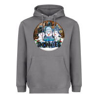 Storm Chillin With My Snowmies Heavyweight Hoodie - FaDigitalArtStudio
