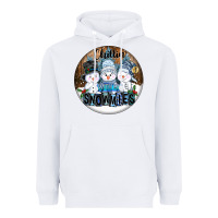 White Chillin With My Snowmies Heavyweight Hoodie - FaDigitalArtStudio