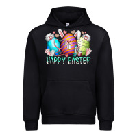 Black happy easter day eggs nurse Urban Hoodie - RacoonDesign