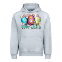 Heather Grey happy easter day eggs nurse Urban Hoodie - RacoonDesign