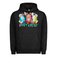 Pigment Black happy easter day eggs nurse Urban Hoodie - RacoonDesign