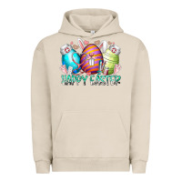 Pigment French Oak happy easter day eggs nurse Urban Hoodie - RacoonDesign