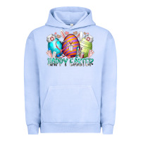 Pigment Grape Ice happy easter day eggs nurse Urban Hoodie - RacoonDesign